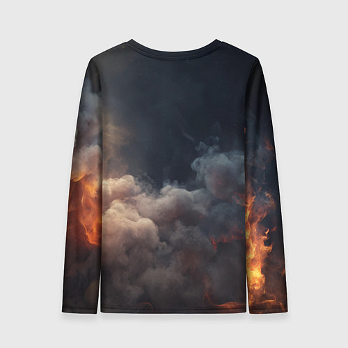 Женский лонгслив Stronghold Crusader logo / 3D-принт – фото 2