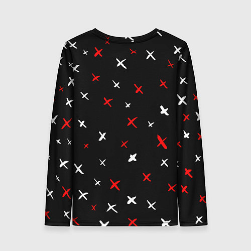 Женский лонгслив Smile face / 3D-принт – фото 2