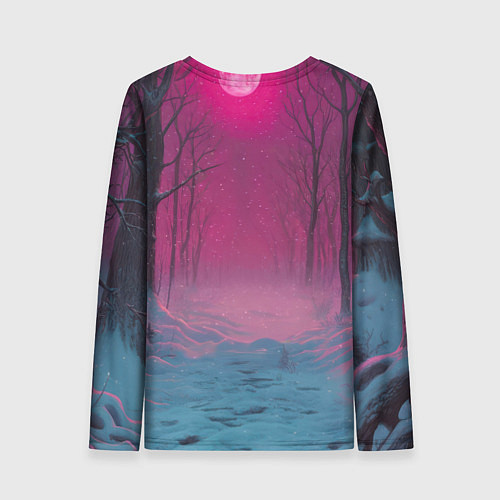 Женский лонгслив Assassins Creed воин в закате / 3D-принт – фото 2