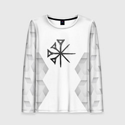 Женский лонгслив Nightwish white poly