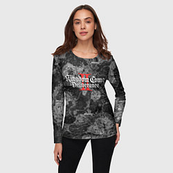 Лонгслив женский Kingdom Come Deliverance 2, цвет: 3D-принт — фото 2