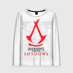 Женский лонгслив Assassins Creed Shadows - samurai