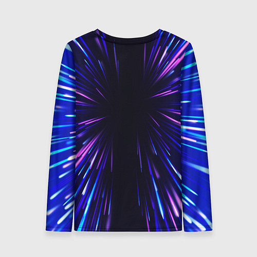 Женский лонгслив HIM neon energy / 3D-принт – фото 2