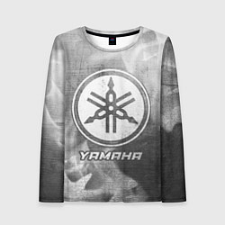 Женский лонгслив Yamaha - grey gradient