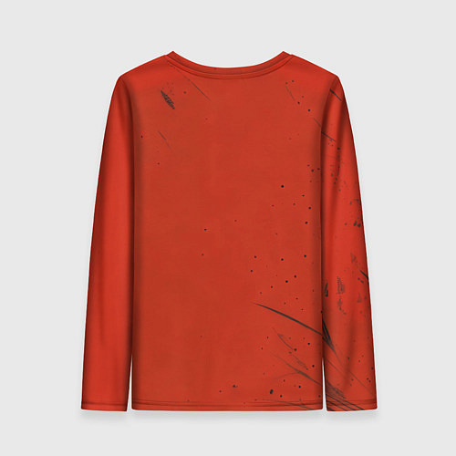 Женский лонгслив Джокер с револьвером / 3D-принт – фото 2