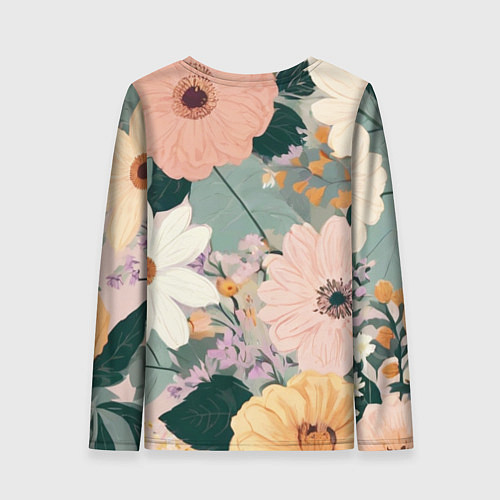 Женский лонгслив Инструкция по обращению с женой / 3D-принт – фото 2