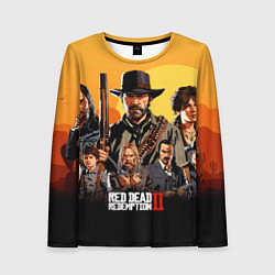 Лонгслив женский Red Dead Redemption 2, цвет: 3D-принт