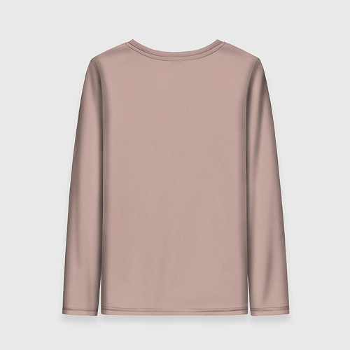 Женский лонгслив Стаканчик с мордочкой / 3D-принт – фото 2