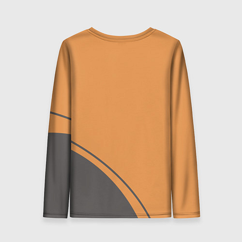 Женский лонгслив Пять спортивных кроликов / 3D-принт – фото 2