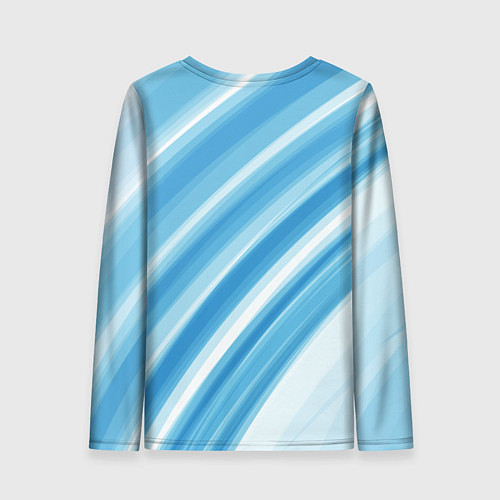 Женский лонгслив Акварель / 3D-принт – фото 2