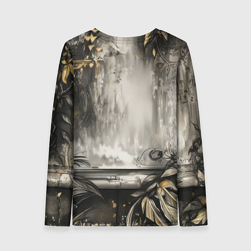 Женский лонгслив Мифическая единорожка / 3D-принт – фото 2