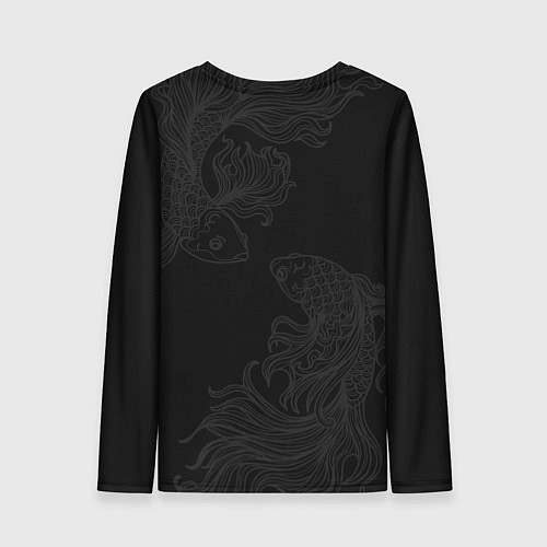 Женский лонгслив Моя геройская академия - Даби / 3D-принт – фото 2