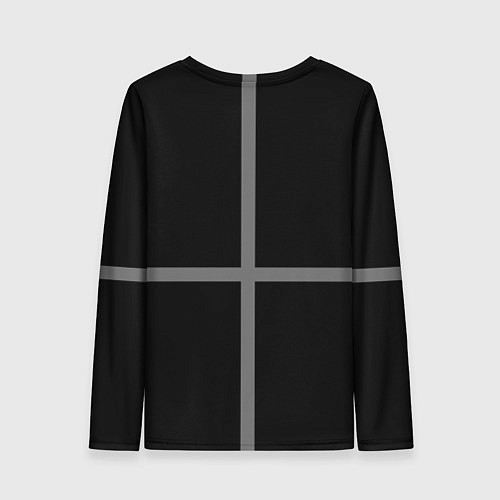 Женский лонгслив 30 Seconds to Mars - poster / 3D-принт – фото 2