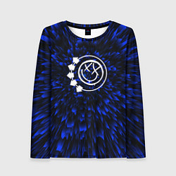Женский лонгслив Blink 182 blue energy