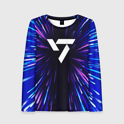 Женский лонгслив Seventeen neon energy