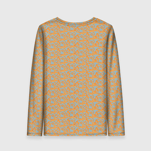 Женский лонгслив Карпы кои рыба / 3D-принт – фото 2