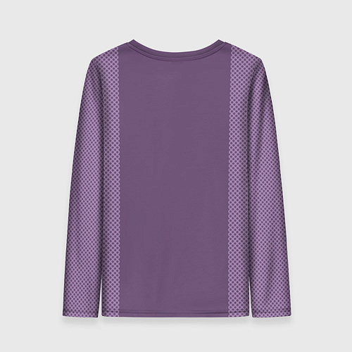 Женский лонгслив Sport фиолетовый / 3D-принт – фото 2