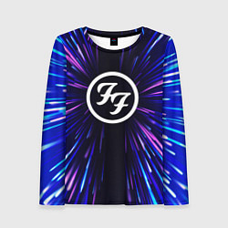 Женский лонгслив Foo Fighters neon energy