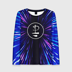 Женский лонгслив Pink Floyd neon energy