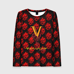 Лонгслив женский Samurai cyberpunk, цвет: 3D-принт