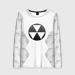 Женский лонгслив Fallout white poly