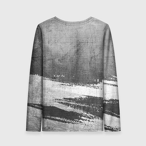 Женский лонгслив Sally Face - grey gradient посередине / 3D-принт – фото 2
