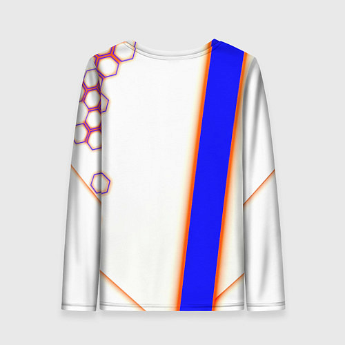 Женский лонгслив Borussia geometry sport / 3D-принт – фото 2