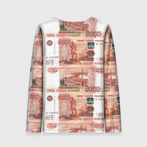 Женский лонгслив 5 000 рублей / 3D-принт – фото 2