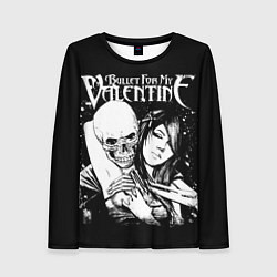 Женский лонгслив Bullet for my valentine black