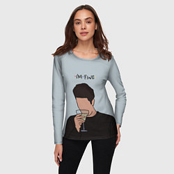 Лонгслив женский Ross - im fine, цвет: 3D-принт — фото 2