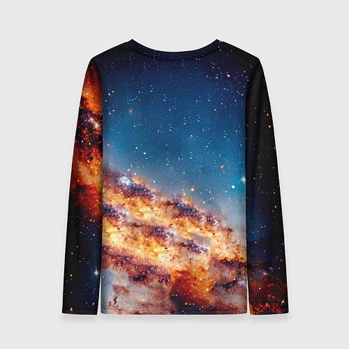 Женский лонгслив Криштиану Роналду в космосе / 3D-принт – фото 2