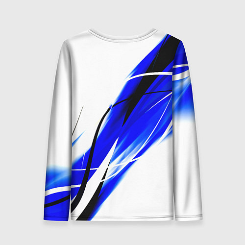 Женский лонгслив Monster energy линии абстракции / 3D-принт – фото 2