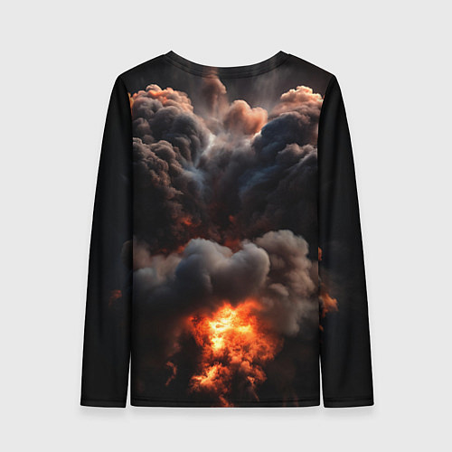 Женский лонгслив Юрий Клинских Сектор газа / 3D-принт – фото 2