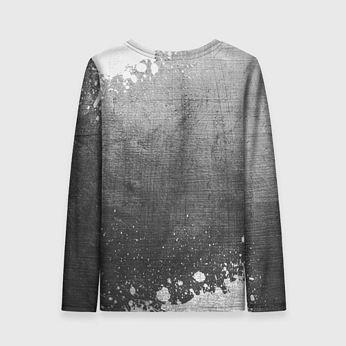 Женский лонгслив DanMachi - grey gradient / 3D-принт – фото 2
