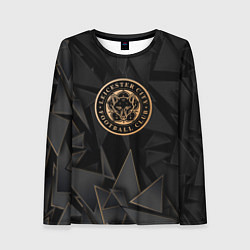Женский лонгслив Leicester City golden poly