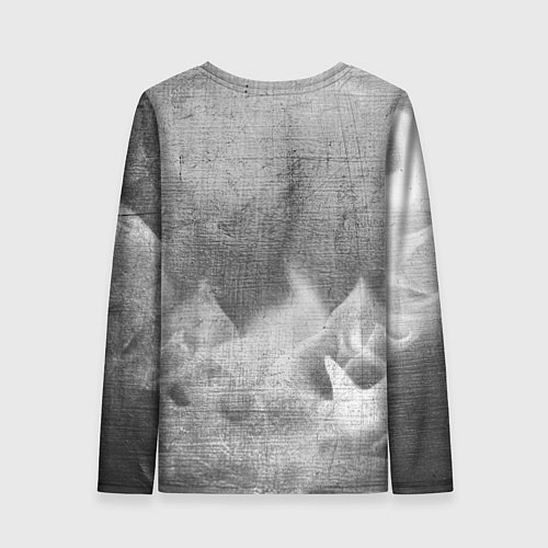 Женский лонгслив Stumble Guys - grey gradient посередине / 3D-принт – фото 2