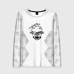 Лонгслив женский Goblin Slayer white poly, цвет: 3D-принт