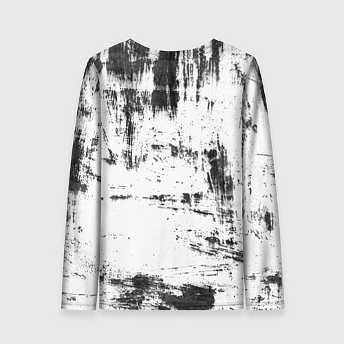 Женский лонгслив Color black and white / 3D-принт – фото 2