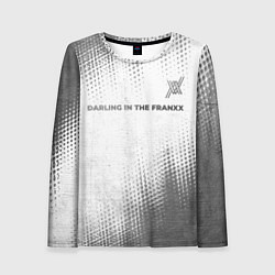 Лонгслив женский Darling in the FranXX - white gradient посередине, цвет: 3D-принт