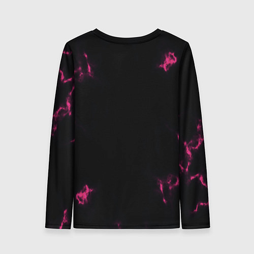 Женский лонгслив The color is pink / 3D-принт – фото 2