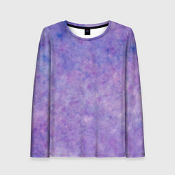 Лонгслив женский Фиолетовый свет фонаря, цвет: 3D-принт