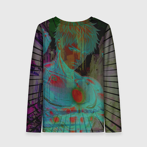 Женский лонгслив Генос новая броня / 3D-принт – фото 2