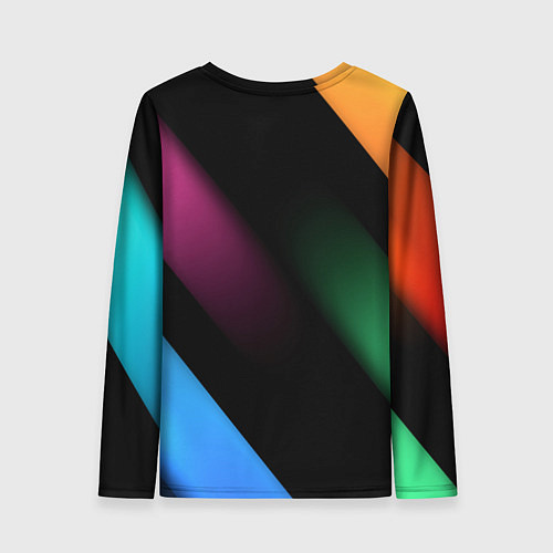 Женский лонгслив Multicoloured / 3D-принт – фото 2