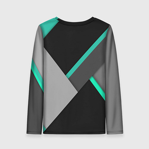 Женский лонгслив Multicoloured / 3D-принт – фото 2