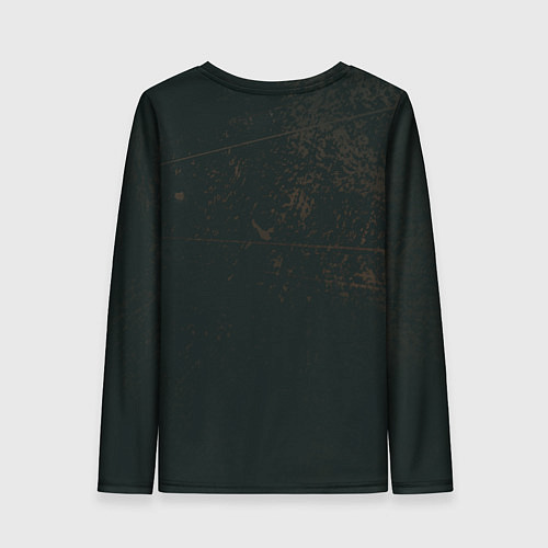 Женский лонгслив Рыжая девушка с маской лисы дерзкий стиль / 3D-принт – фото 2