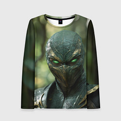 Лонгслив женский Reptile green Mortal kombat, цвет: 3D-принт