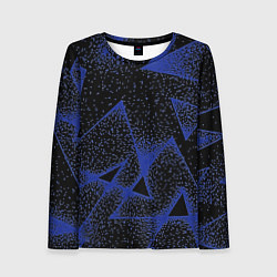 Женский лонгслив Triangles with dots