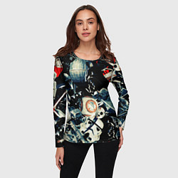 Лонгслив женский Звездные войны персонажи, цвет: 3D-принт — фото 2