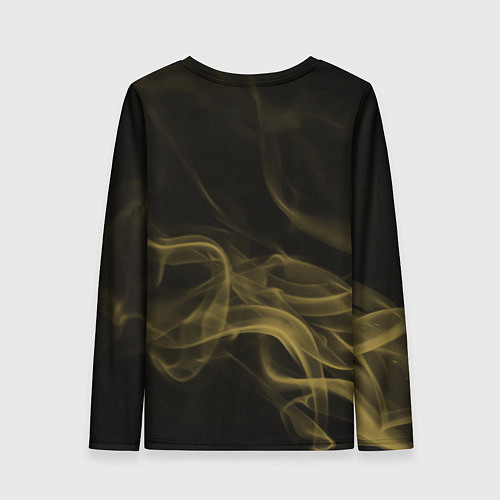 Женский лонгслив Color smoke yellow / 3D-принт – фото 2