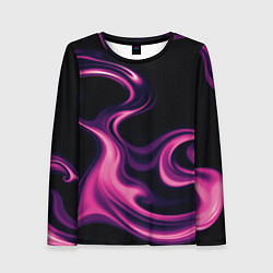 Женский лонгслив Color pink smoke